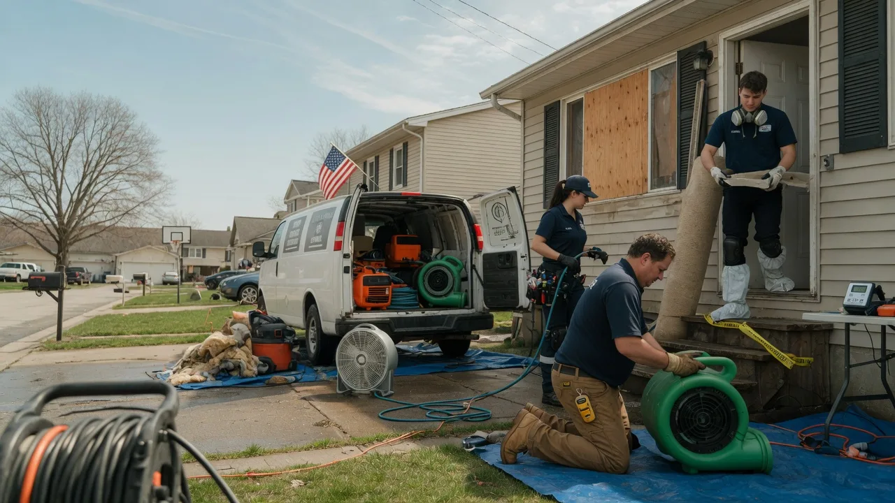 Water Damage Restoration in Lake Park, MN near me